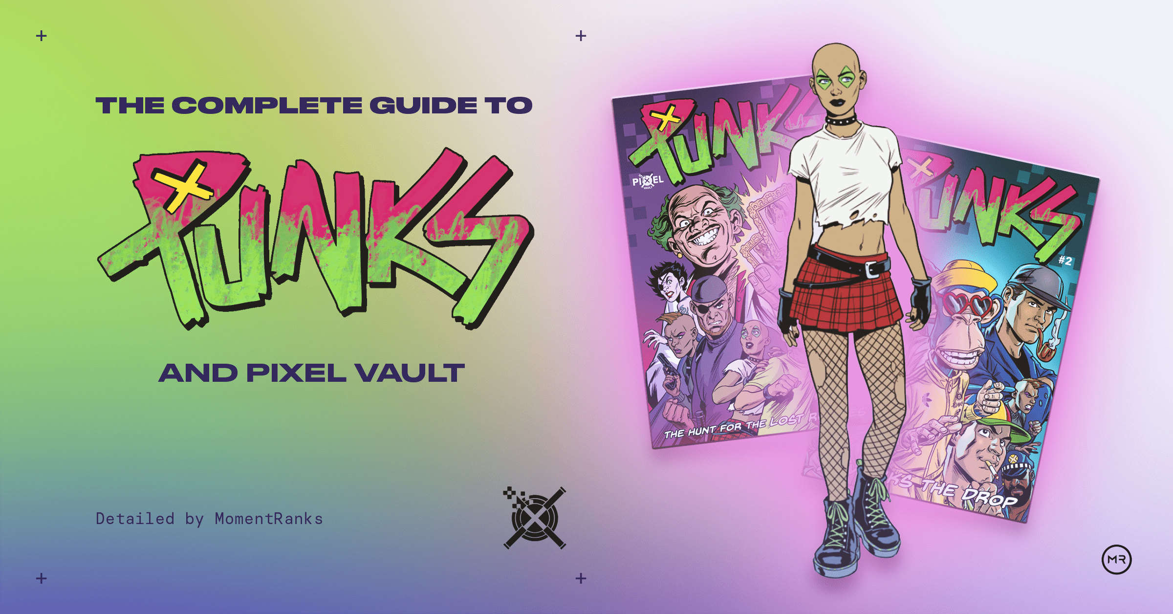 The Guide to Punks Comic and the Pixel Vault NFT Universe